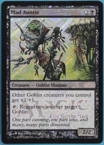 Mad Auntie (MSS) FOIL Promo PLD Black Special MAGIC CARD (ID# 367760) ABUGames