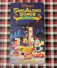 Disneys Sing Along Songs VHS - Very Merry Christmas Songs - Vol. 8 Mickey Mouse