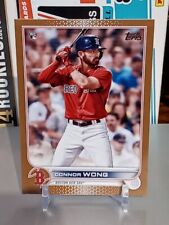 2022 Topps Series 1 Connor Wong Rookie Gold /2022 SP RC #66 Boston Red Sox