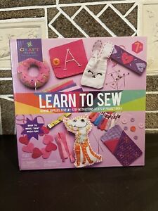 New ListingCraft-tastic Kids Learn to Sew Kit 7 Fun Projects Reusable Materials Projects