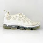 Nike Mens Air Vapormax Plus 924453-100 White Running Shoes Sneakers Size 11