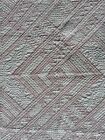 Antique Patchwork Quilt -  Fabulous Quilting! -  Carpenter's Square - 77 X 77