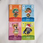 Lot of 4 Series 1 Animal Crossing Amiibo Cards Authentic & Tested Nintendo