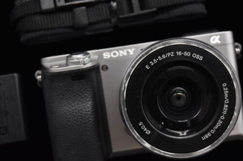 Sony Alpha A6000 24.3MP Digital Camera 16-50mm Lens JAPAN 【N MINT SC 18322】2053