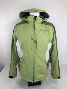SPYDER - Embroidered ZIP OUT LINER Womens US 6 - Hooded Ski Winter Jacket