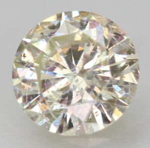 0.28 Carat J SI2 Round Brilliant Enhanced Natural Loose Diamond 4.27mm SEE VIDEO