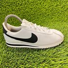 Nike Cortez Basic Womens Size 7 White Athletic Leather Shoes Sneakers 904764-102