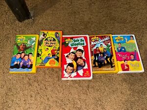 New ListingLot Of 5  Wiggles VHS Videos Movies