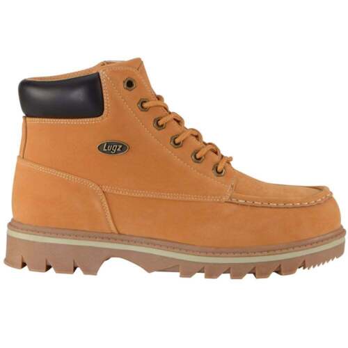 Lugz Warsaw Lace Up  Mens Brown Work Safety Shoes MWARSK-747