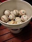 34 Little League baseballs and Bucket. For practice preferably.