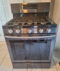 SAMSUNG - NX58T7511SG  30In Gas Range 5.8 Cu. Ft. Oven Capacity -Stainless Steel