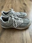 Mens Size 11  New Balance 990v5 Made in USA Grey White Castlerock Shoes M990GL5