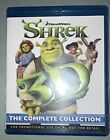Shrek 3D The Complete Collection Blu Ray 2010 3 Disc Set NEW SEALED