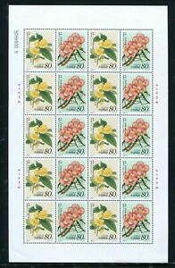 CHINA 2002-3 FULL S/S Rare Flower Stamps  珍稀花卉
