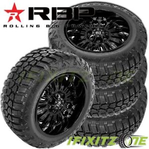 4 RBP Repulsor M/T RX LT 265/75R16 123/120Q E Off-Road Mud Tires Stylish