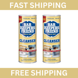 Bar Keepers Friend 21 oz. All-Purpose Cleaner and Polish (2-Pack)