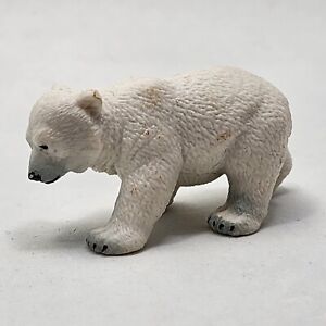 Papo Wild Animal Kingdom Walking Polar Bear Cub 2018 Plastic Toy Figure 50145