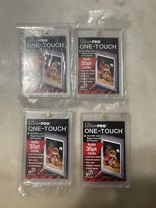 4 Ultra Pro One Touch 35pt Holds up to 35 point cards lot of 4 NEW