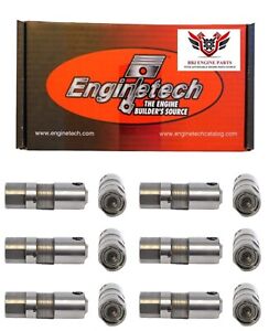 Chevrolet GMC 262 4.3L V6 1987 - 2014 Enginetech Hydraulic Roller Lifters  (For: Pontiac)