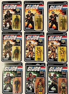 GI JOE: LOT OF 9!!  Action Figures NEW-Factory Sealed 3.75