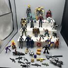 Huge Mixed Lot Of Toys And Action Figures Weapons Accessories