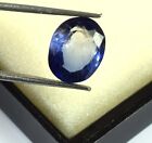 Oval 7.80 Ct Treated Blue Sapphire 13 x 10 mm Natural Gemstone Certified B61787