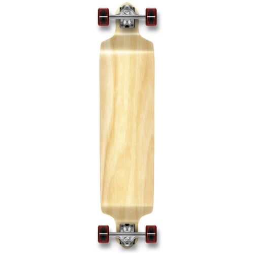 Yocaher Drop Down Blank Longboard Complete - Natural