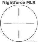 NIGHTFORCE NXS 3-15x50, Zerostop, .250MOA, MLR Reticle, C144