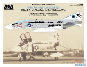 AOA32034 1:32 AOA Decals - USMC F-4J Phantom II in the Vietnam War - VMFA-212
