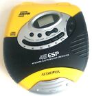 AudioVox Digital AM/FM CD Player Model #DM9905-45. Tested & Working. Yellow