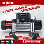X-BULL Electric Winch 12V 13000LBS Steel Cable Towing Truck Trailer Off-Road 4WD (For: Jeep)