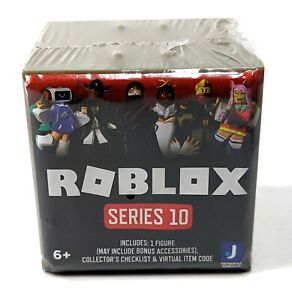 ROBLOX Series 10 BLIND MYSTERY CUBE BOX with Exclusive Virtual Item Codes
