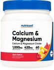 Nutricost Calcium Magnesium Powder (Fruit Punch, 60 Servings) - Non-GMO