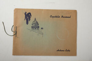 Capitolio Nacional Habana Cuba Vintage Book Booklet (P5L-0) 12 Pages Photographs