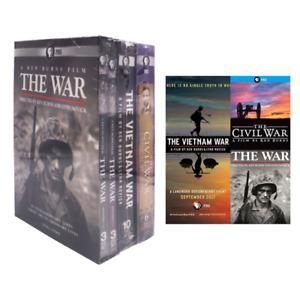 KEN BURNS War Film DVD Collection: the Civil War+the Vietnam War+the War Bundled