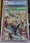 Web of Spider-Man #31 CGC 8.5 Kraven's Last Hunt Part 1 Newsstand Edition 1987