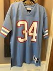 Mitchell & Ness Earl Campbell 1980 Oilers Jersey Size 44 L Mens 100% Authentic