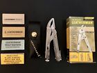 LEATHERMAN Crunch. New. Warehouse Find. Production Date 2000. Leather Sheath.