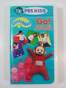 Teletubbies Go! Exercise with the Teletubbies (2001) VHS Children’s