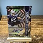 🔥 2022 Panini XR Jeff Saturday Acclaimed Autographs #49/49 BOOKEND🔥AUTO
