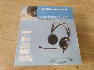 Sennheiser HMEC 46-1 Series Aviation Over Ear Headphones for Jet Aircraft 500854