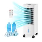 3 in 1 Evaporative Air Cooler Fan Humidifier Home Office W/ Remote Control White
