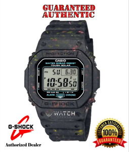 Casio G-Shock G5600BG-1 Recycled Resin Edition Solar Multi-Color Black Watch