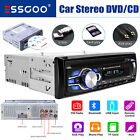 Single 1 Din DVD CD Player Car Radio Stereo Bluetooth FM AUX USB TF In-dash EQ