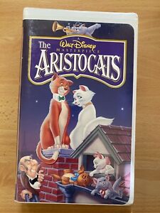 The Aristocats VHS 1996 Walt Disney Masterpiece Collection Clamshell