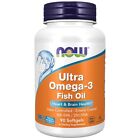 NOW Foods Ultra Omega-3 Fish Oil 90 Sgels