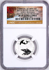 2017 S - SILVER - Ozark Riverways  25c ATB NGC PF 69 UC - Early Releases