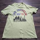 Womens L Led Zeppelin Earl's Court 1975 Concert Band T Shirt