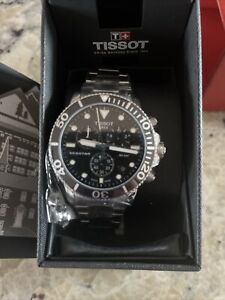 Tissot Seastar Men's Black Watch - T120.417.11.051.00