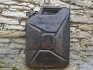 ORIGINAL PAINT 20 L 1943 V &  N  WEHRMACHT WW II  GERMAN JERRY CAN